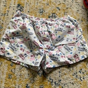 Girls “Varsity” Boxer Short size L